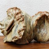 Fantastic creature in Saint Amand sandstone, signed Nadia Chiodi