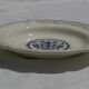 Hollow round dish in Gien faience diam 28cm Model Rouen 32 Camaïeu Blue