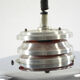 Vintage chrome pendant from the 1960s.