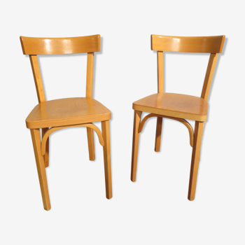 Paire de chaises bistrot baumann