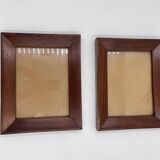 Duo of wooden frames