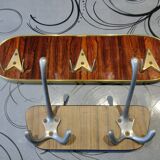 Formica wall coat rack