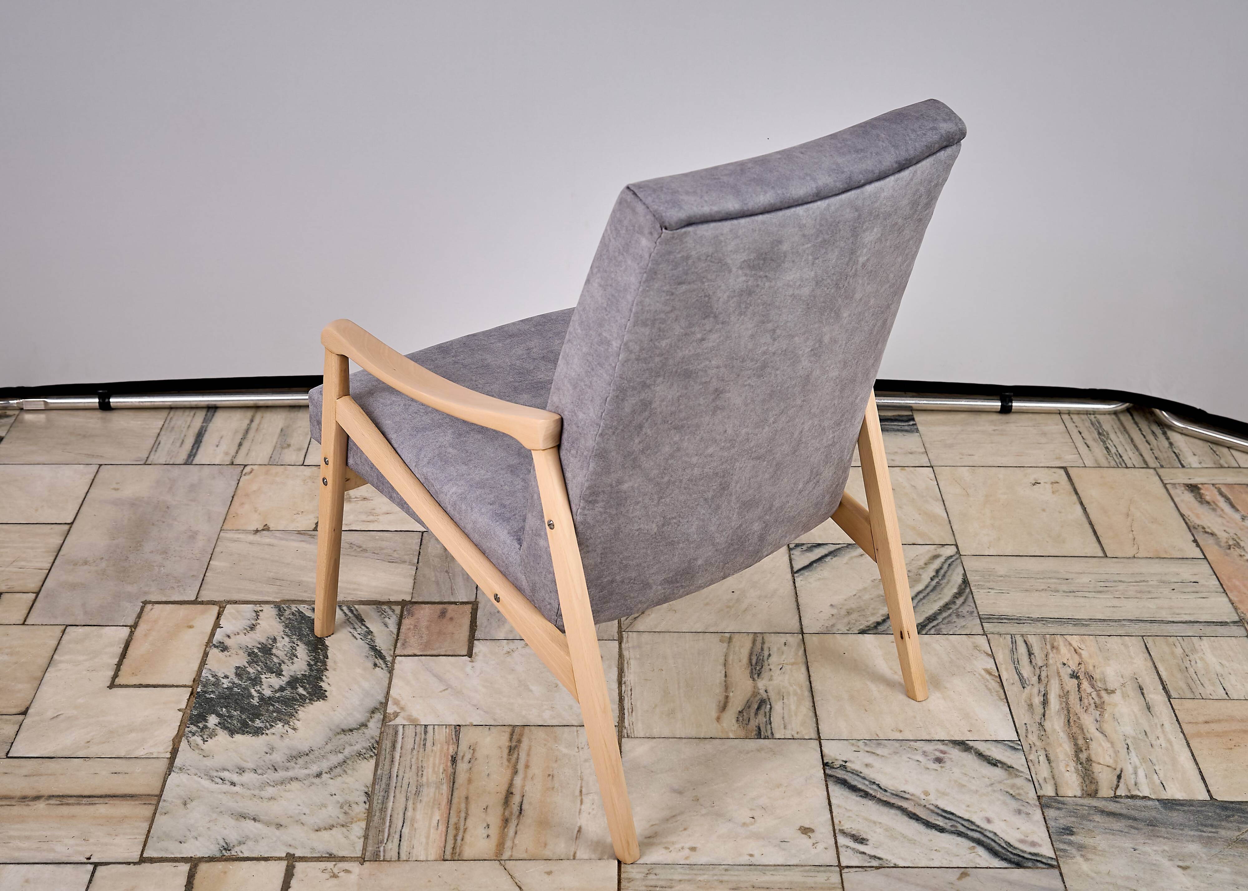 Paire de fauteuils conçus par J. Jiroutek, TON Tchécoslovaquie, années 1960, Vintage