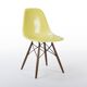 Chaise Shell DSW Eames Vintage Original Herman Miller Jaune Citron