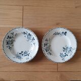 2 Acacia soup plates
