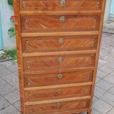 Louis XVI period walnut chest of drawers from the 18th century
