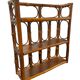 Rattan shelf