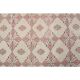 1970s Turkish Oushak Handmade Wool Cotton Beige Area Rug 134x211