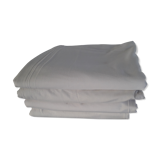 Lot de 4 draps anciens brodés