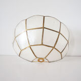Mother-of-pearl shell shape wall lamp