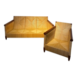 Rare to find! Sofa and armchair collection merbeau limited series by John Hutton for Donghia