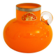 Petit vase opalin orange vintage Carnaby 1960'