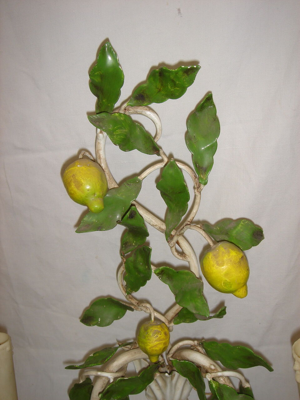 Creation Esquisser Rideaux Création de citrons et de feuilles 