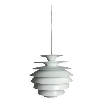 Danish Scandinavian artichoke "Barcelona" hanging pendant lamp by Bent Karlby, 1960s