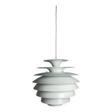 Lampe à suspension scandinave danoise "Barcelona" en forme d'artichaut par Bent Karlby, années 1960