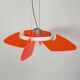 Suspension Fluo Rose par Arteflash, 1990