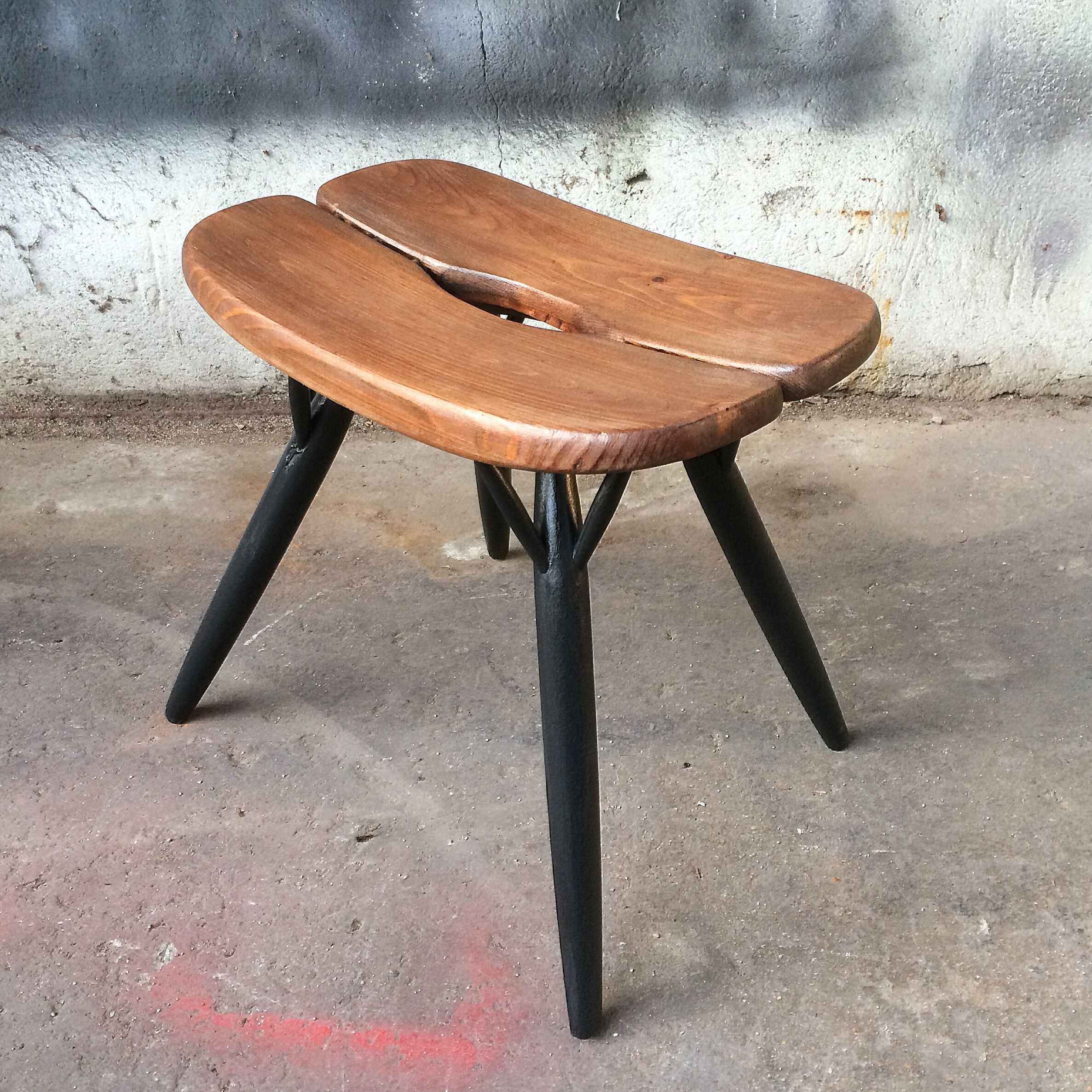 Chairs & stool Pirkka by Ilmari Tapiovaara, 1950