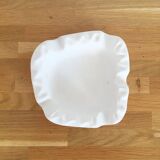 Empty matt white ceramic pocket 1950