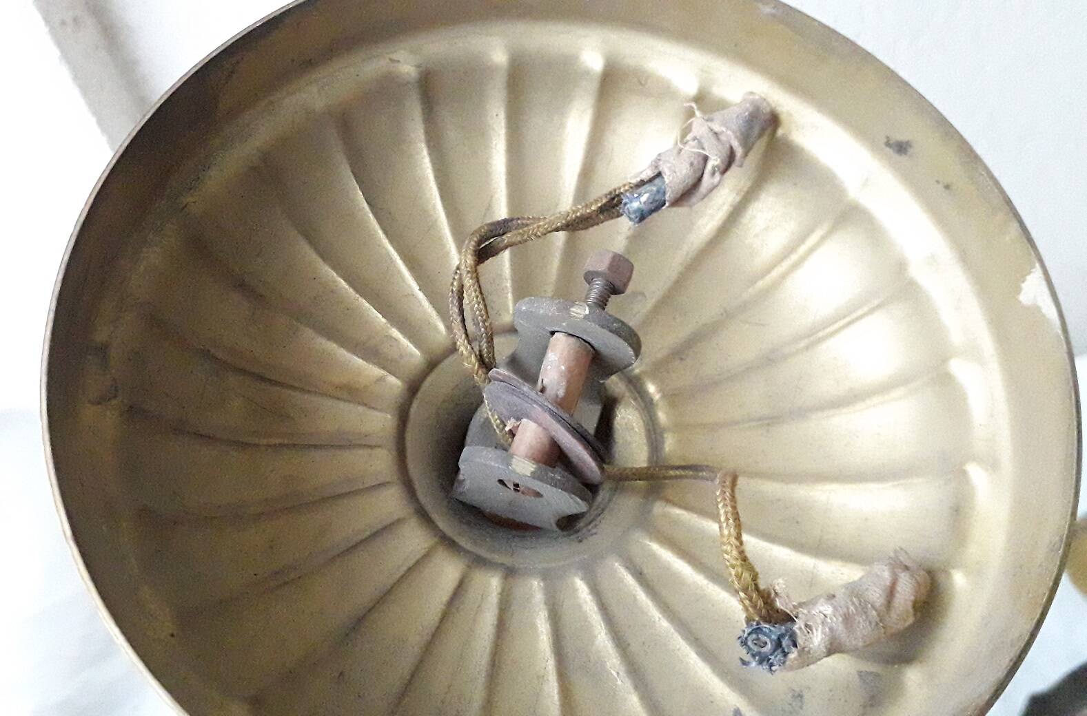 Bronze chandelier with 6 arms
