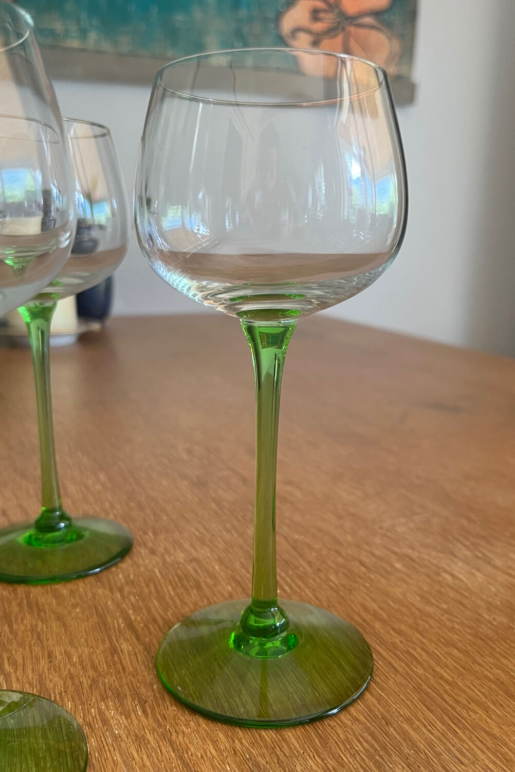 Alsatian wine glasses