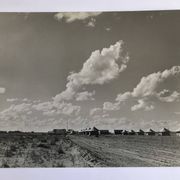 F. Schneider, Camp de forage en Algérie, années 60.  Tirage argentique NB