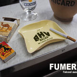 Ceramic BHV advertising ashtray