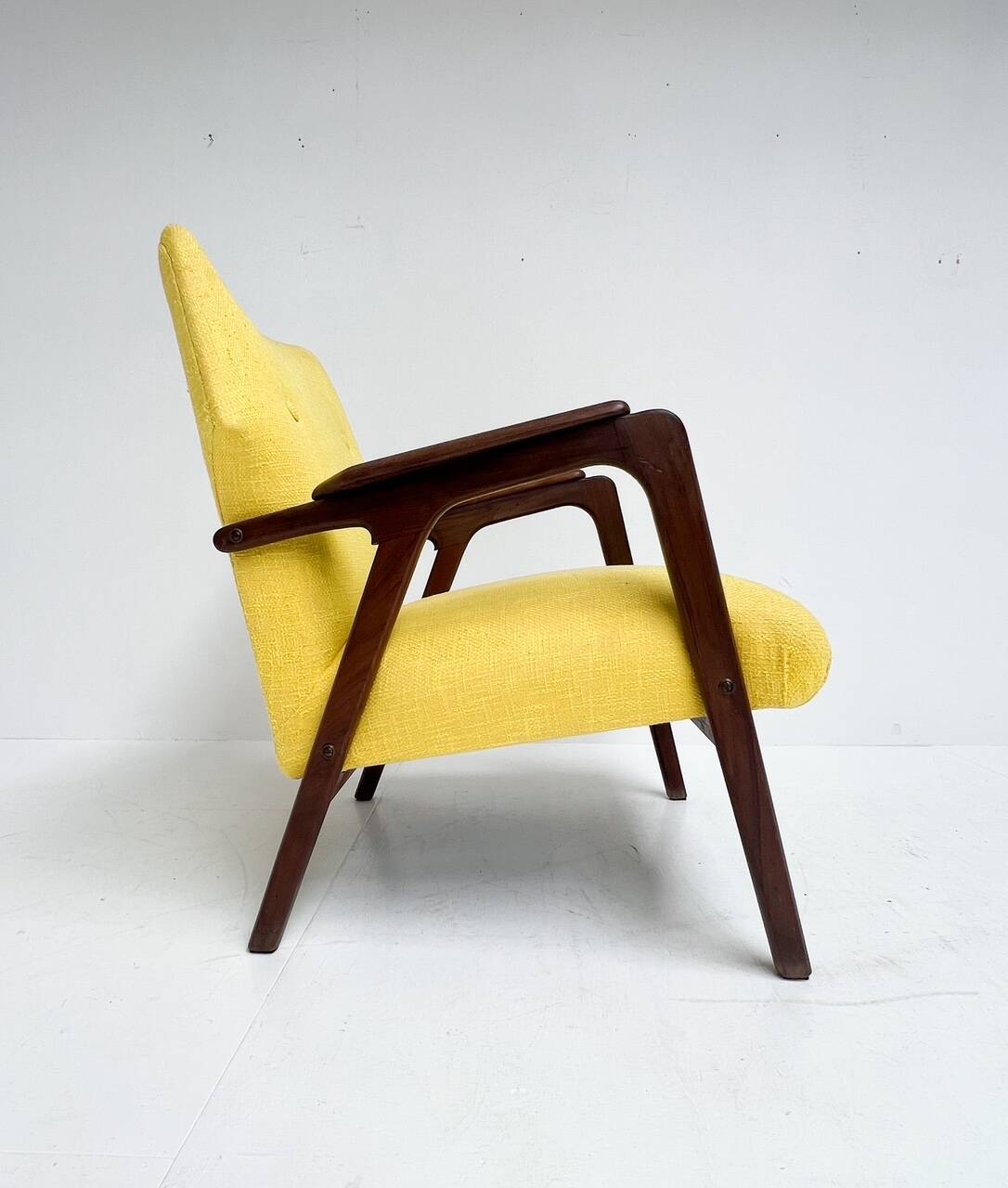 Wooden wingback chair from the 1960’s