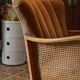 Chair caning and velvet cocktail