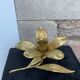 Vintage flower ashtray candle holder