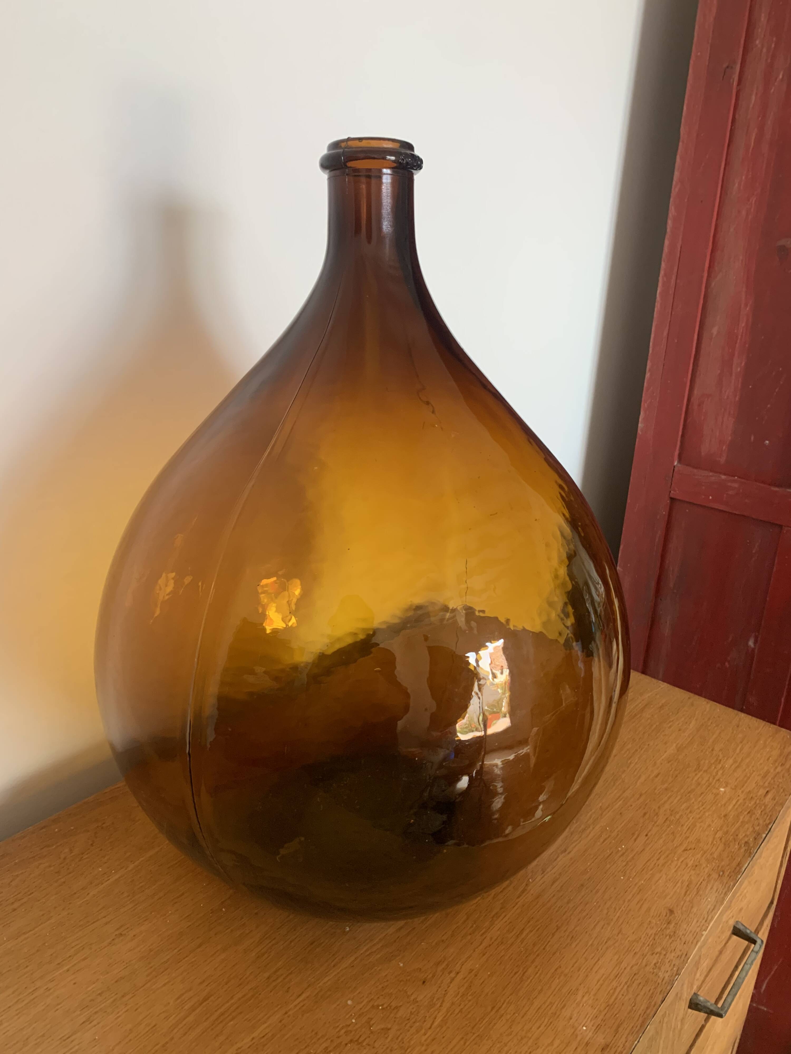 Dame jeanne marron 20L