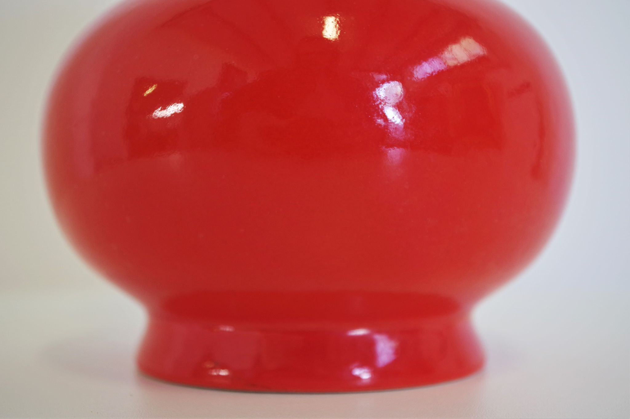 Italian ceramic vase by Pozzi, 1970