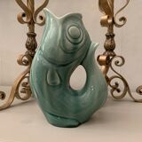Vase poisson céramique