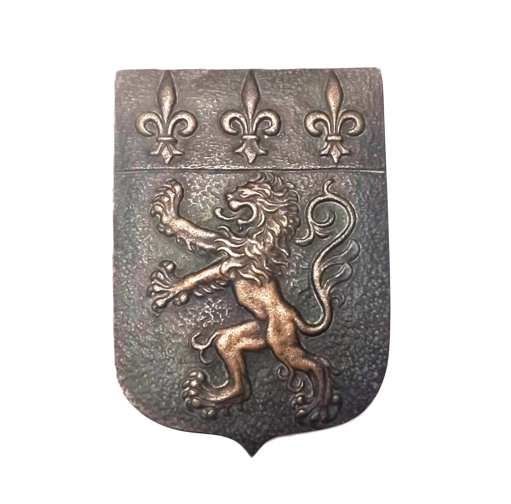 Bronze signed Max Le Verrier / Box / Bronze box / Key tray