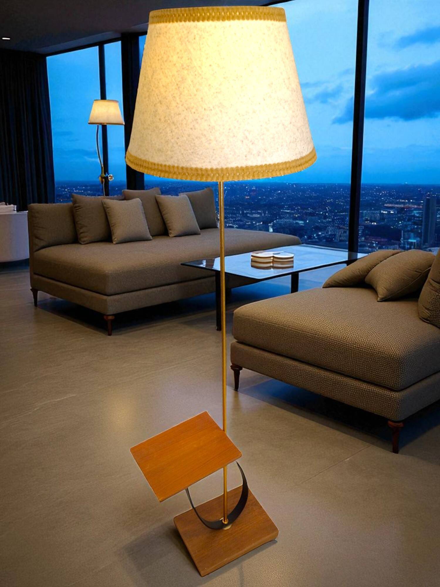 Vintage Scandinavian reading lamp