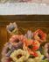 Oil on cardboard "bouquet of anemones"