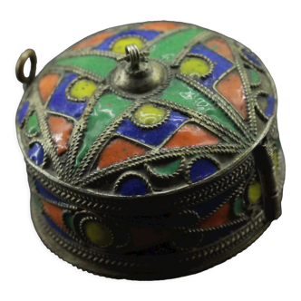 Berber bracelet box in enamel