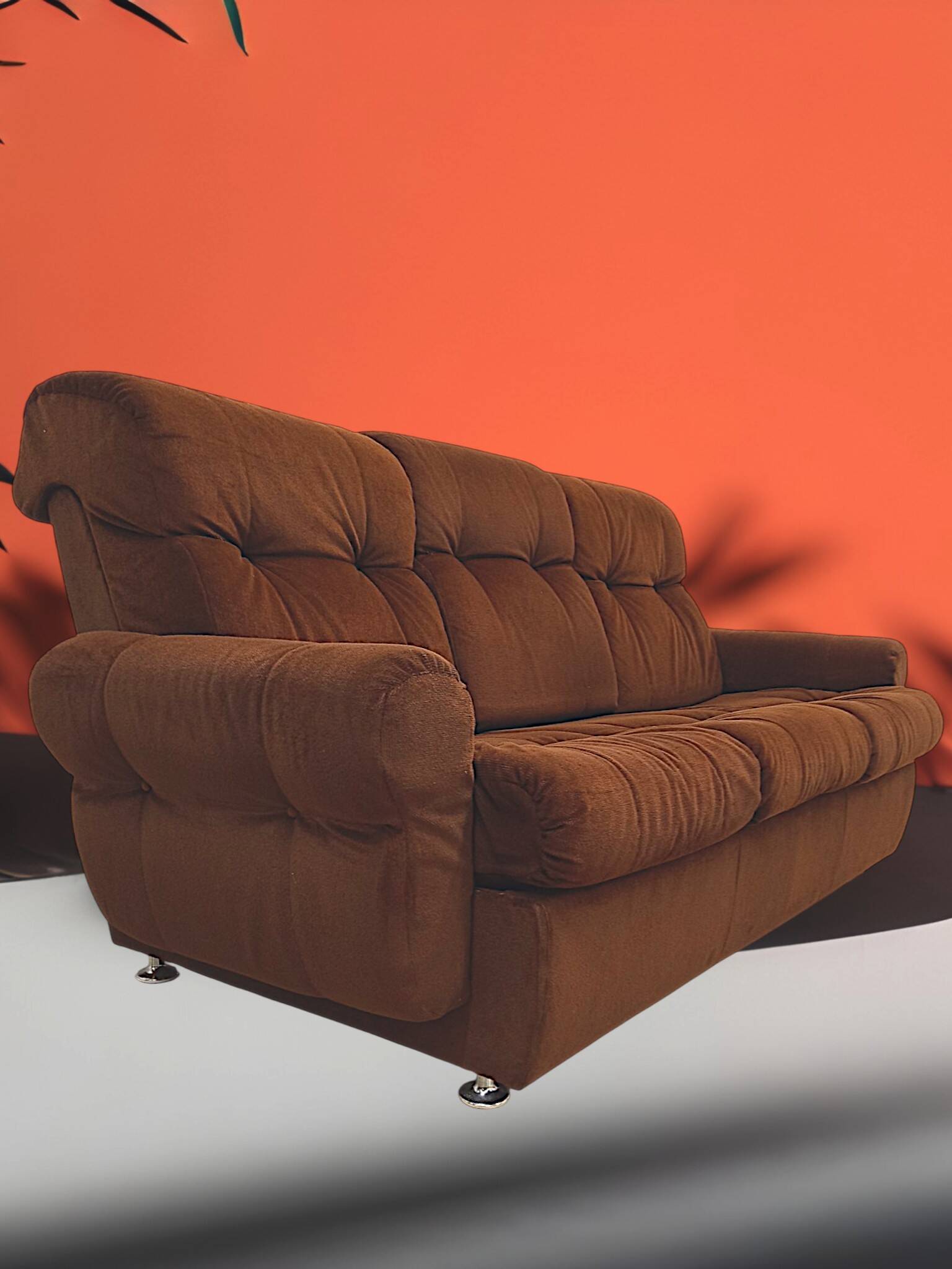 Three-seater sofa bed Lestra Design 1970s