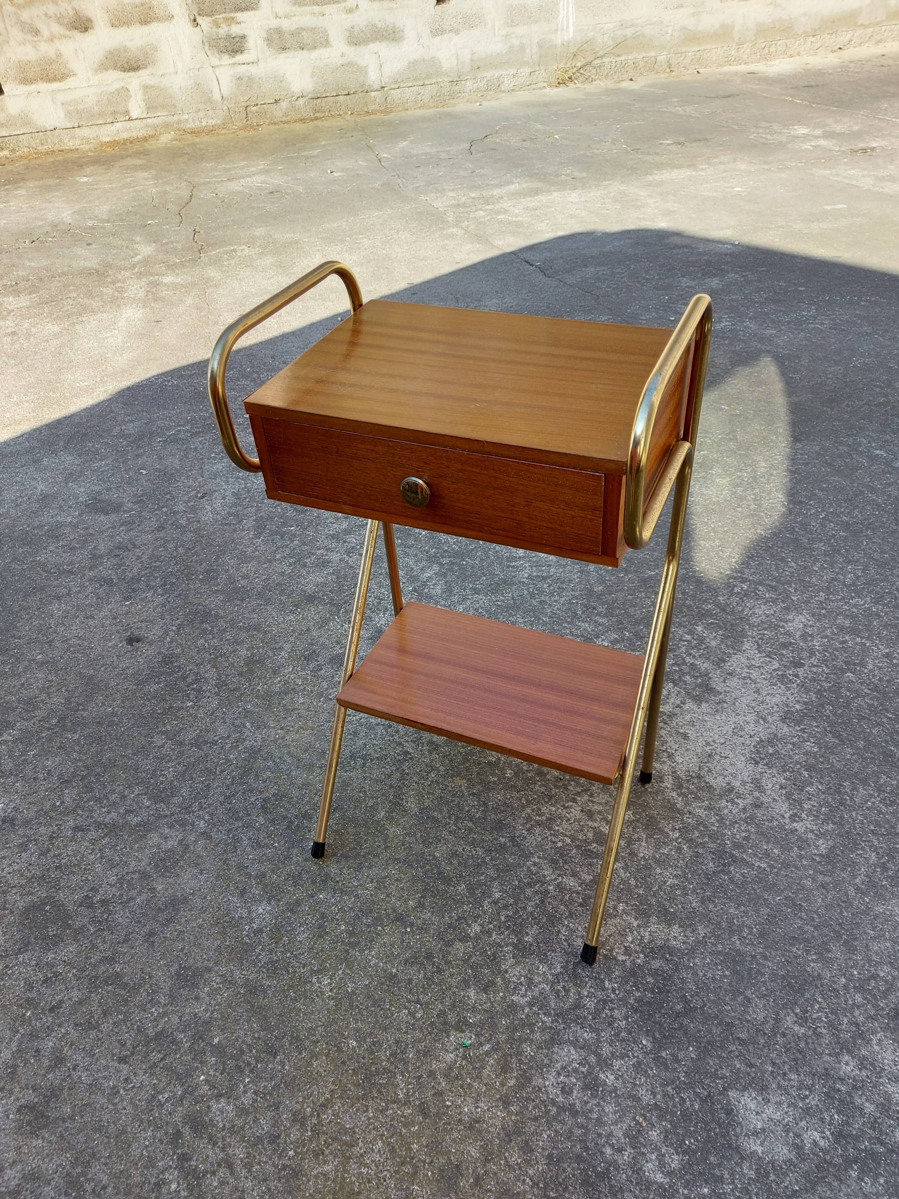 Vintage bedside table