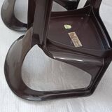 Pair of armchairs by Henry Massonet for Stamp 1974