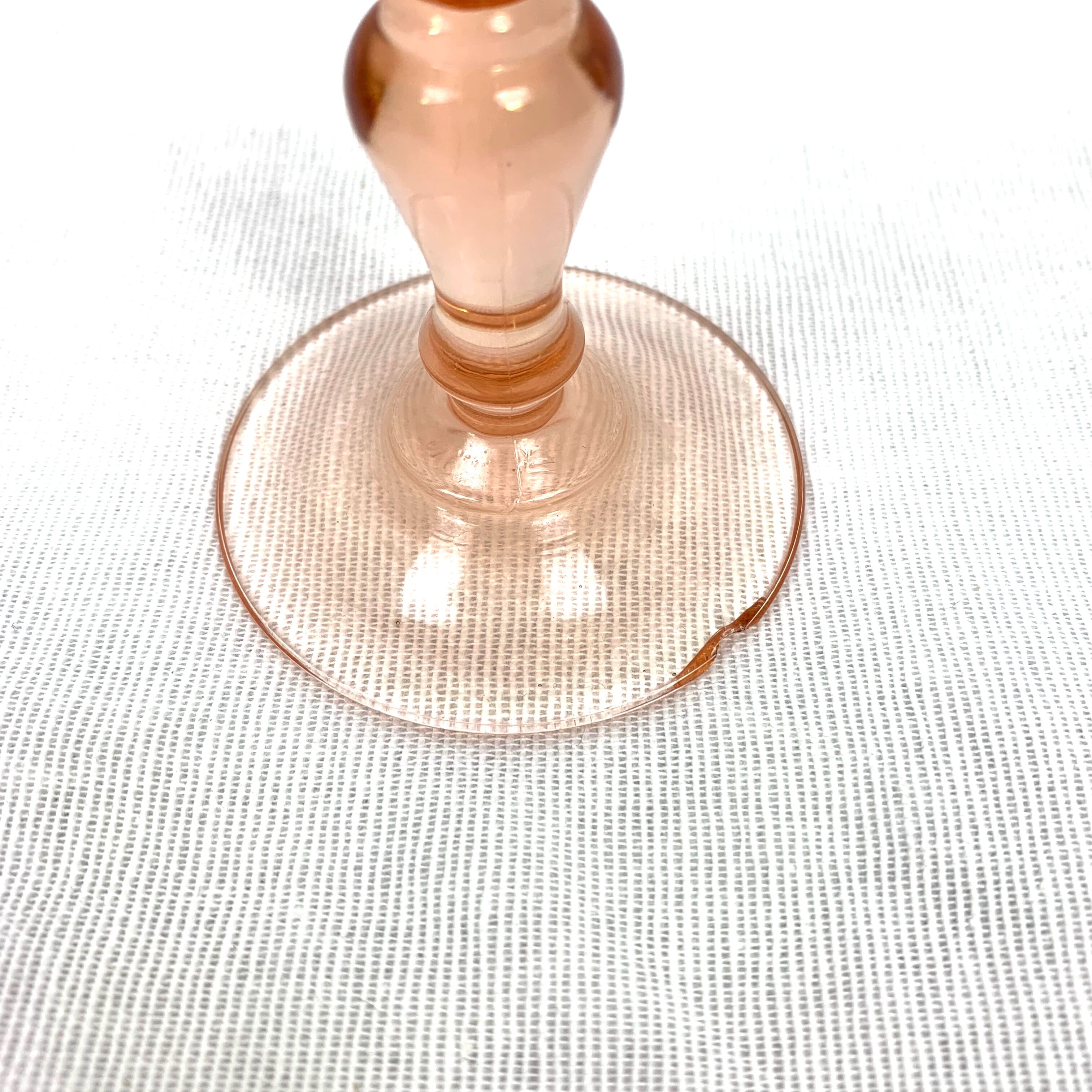 Lot of 4 Rosaline stemware