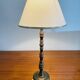 Vintage brass table lamp, circa 1940s - 1950s