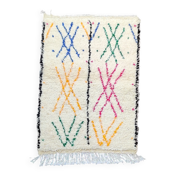 Tapis marocain coloré