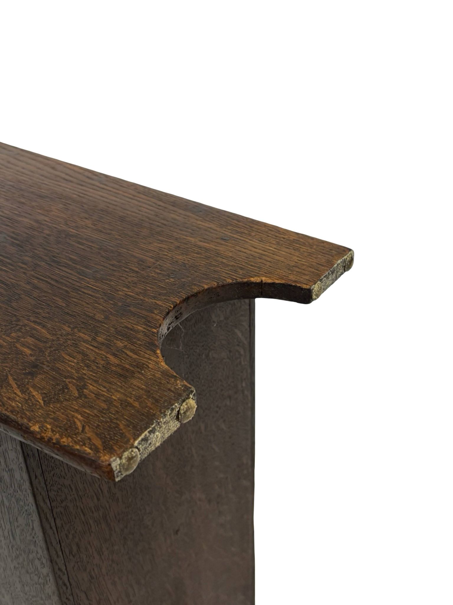 Art Deco Oak Newspaper Rack Magazine Rack 1950s design