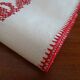 Nappe brodée point de croix 160 x 130 en coton