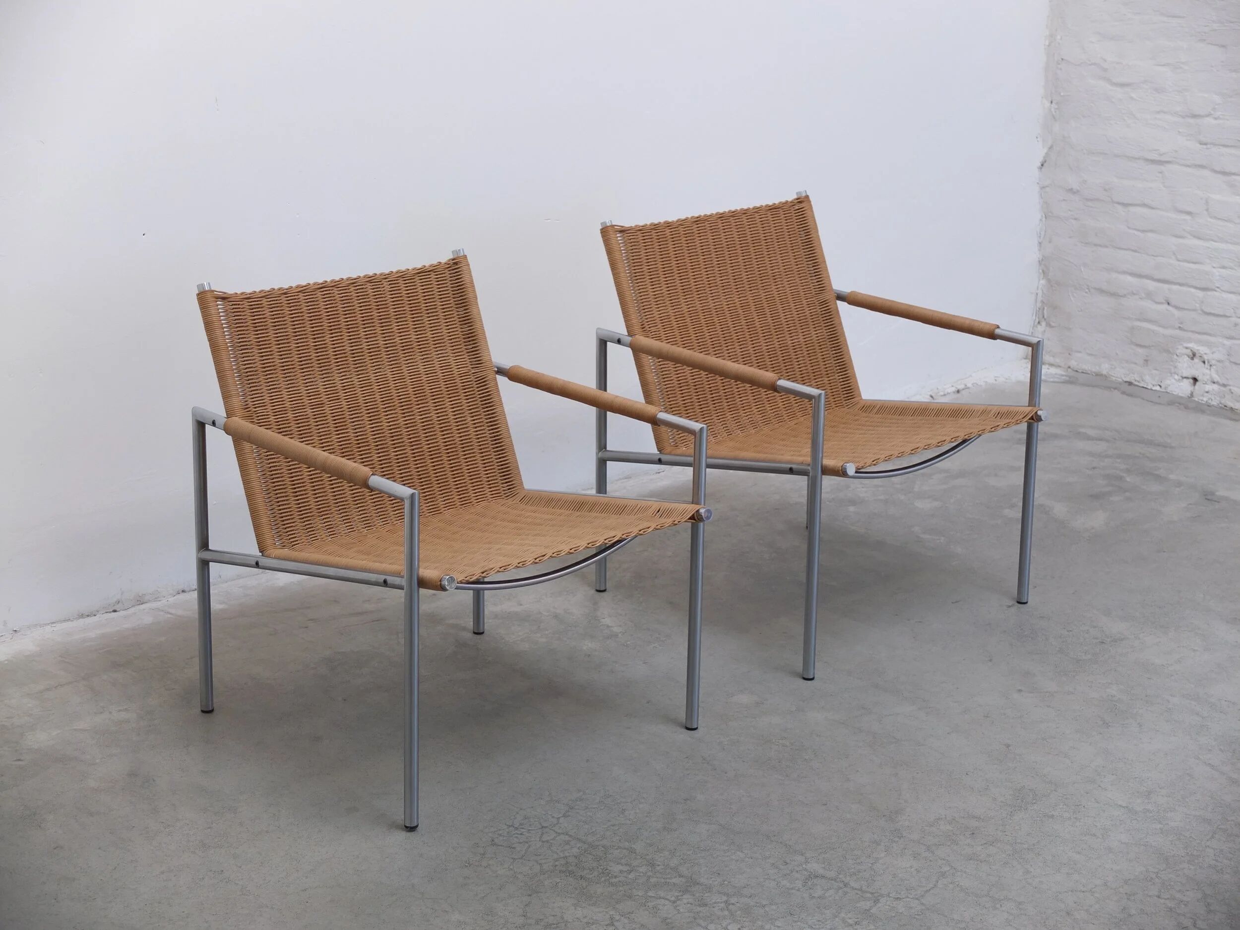Pair of 'SZ01' lounge chairs by Martin Visser for 't Spectrum, 1960