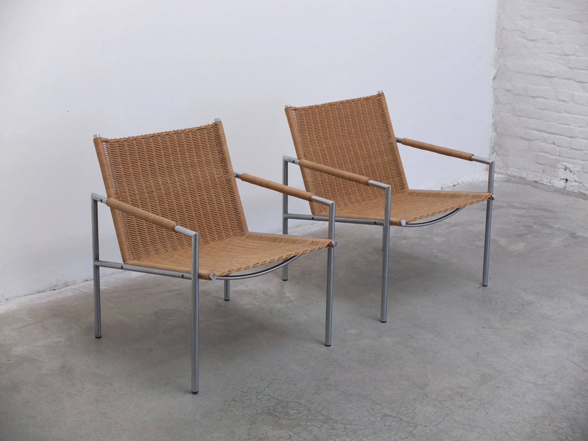 Pair of 'SZ01' lounge chairs by Martin Visser for 't Spectrum, 1960
