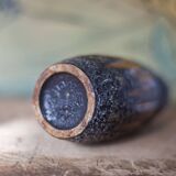 West Germany ceramic vase, fat lava vase, 210-18, flower pot, collection, 60's