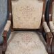 Pair of finely carved armchairs in the Louis XVI style