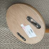 Curved wooden coat hook
