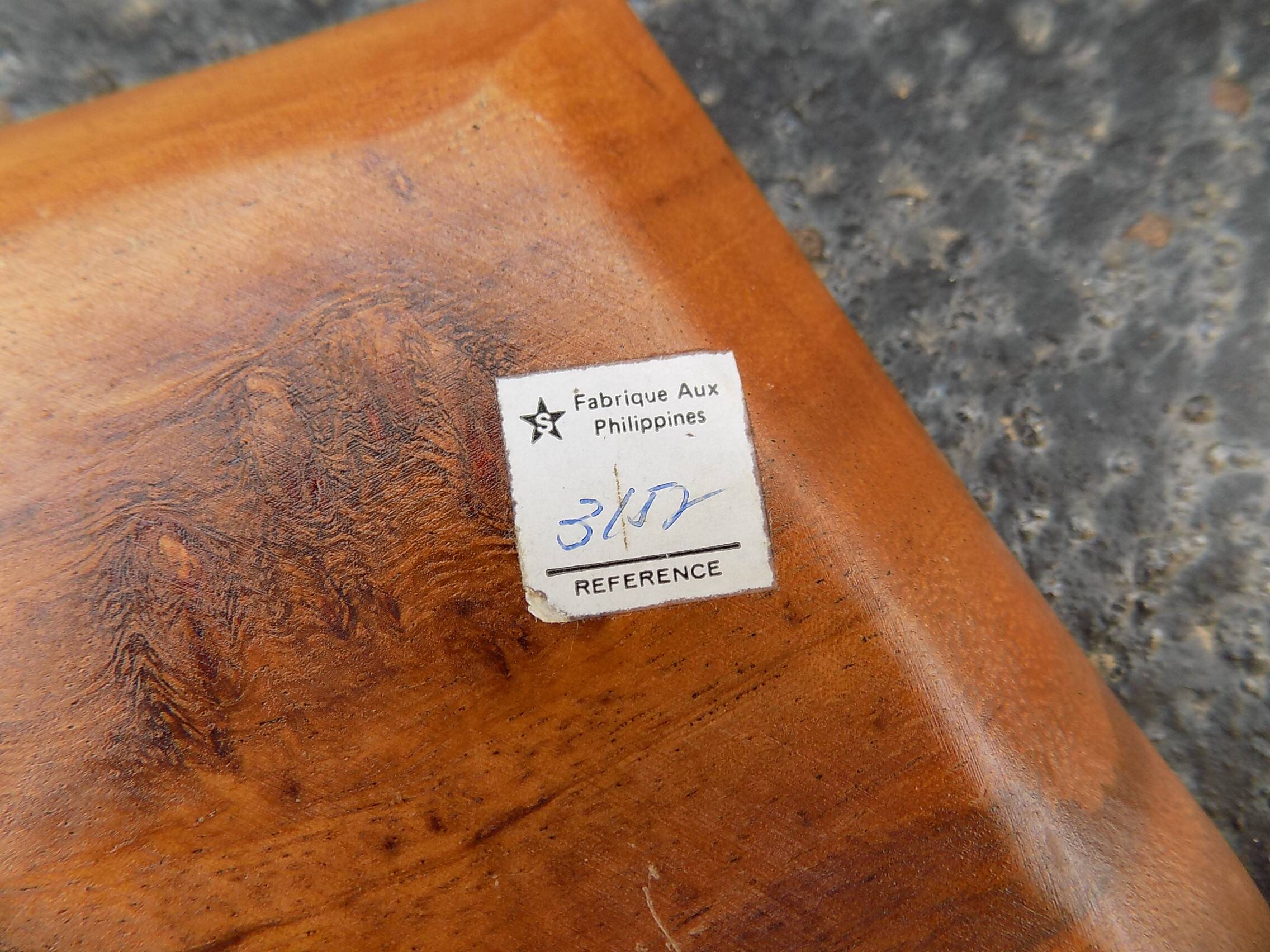 wooden pocket emptier